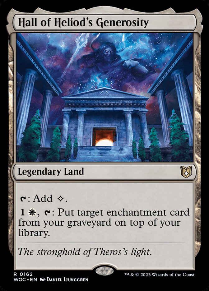 Hall of Heliod's Generosity 162 (Commander: Wilds of Eldraine)  | Good Games Adelaide SA