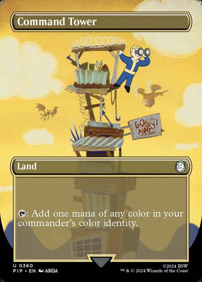 Command Tower Borderless 360 (Universes Beyond: Fallout)  | Good Games Adelaide SA
