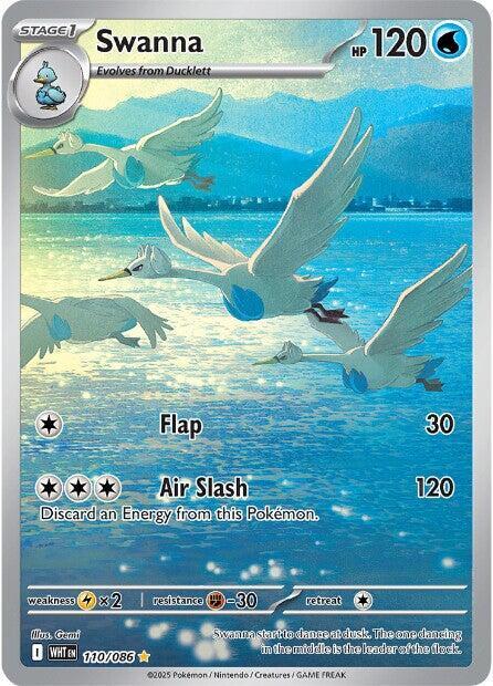 Swanna 110/086 110/086 (SV: White Flare)  - Holofoil | Good Games Adelaide SA