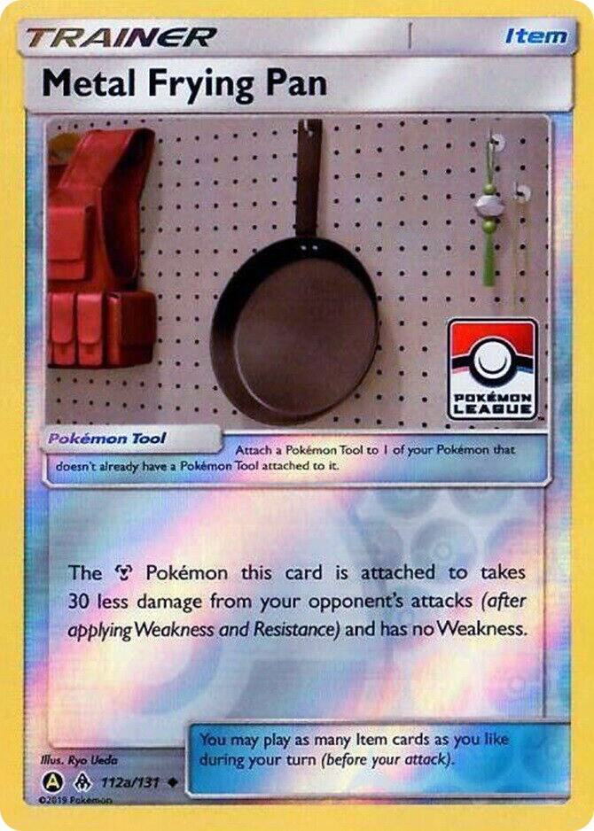 Metal Frying Pan 112a 131 Pokemon League 112a/131 (League & Championship Cards)  - Reverse Holofoil | Good Games Adelaide SA