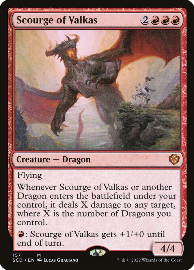 Scourge of Valkas 157 (Starter Commander Decks)  | Good Games Adelaide SA