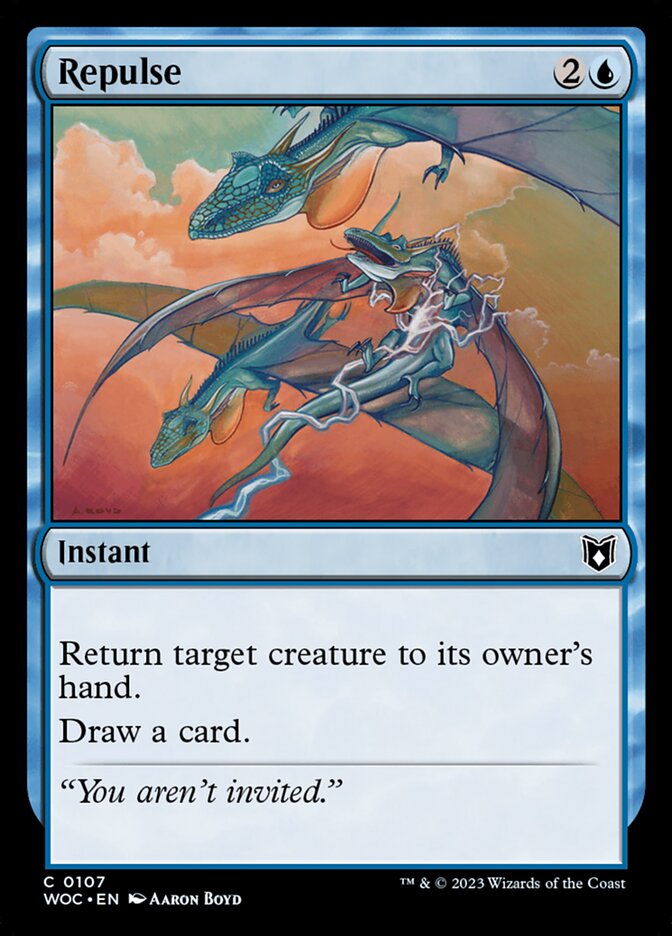 Repulse 107 (Commander: Wilds of Eldraine)  | Good Games Adelaide SA