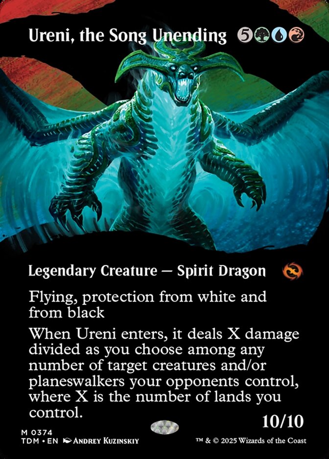 Ureni, the Song Unending 374 (Tarkir: Dragonstorm)  - Foil | Good Games Adelaide SA
