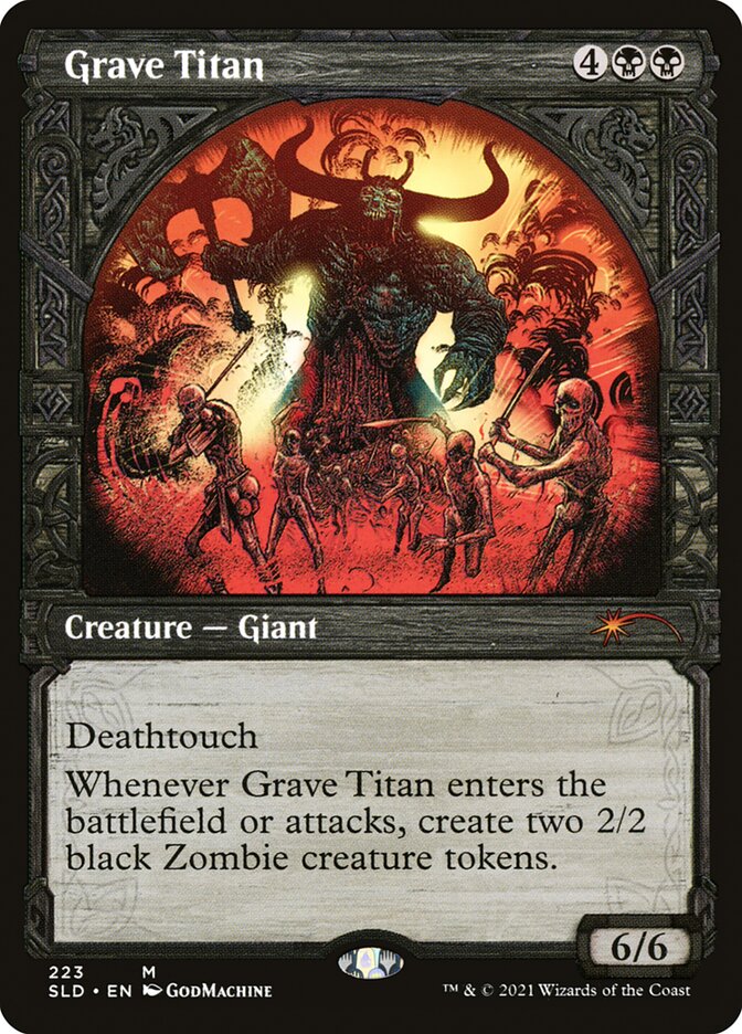 Grave Titan 223 (Secret Lair Drop Series)  - Foil | Good Games Adelaide SA