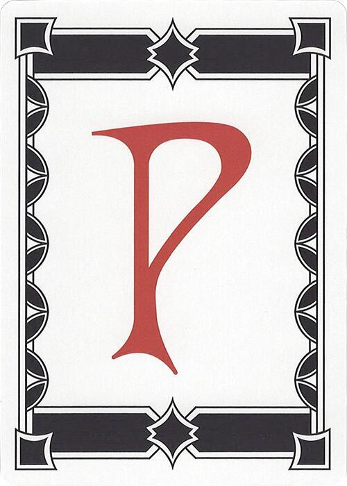 Letter Card P  (Secret Lair Countdown Kit)  | Good Games Adelaide SA