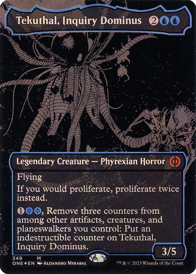 Tekuthal, Inquiry Dominus 349 (Phyrexia: All Will Be One)  - Foil | Good Games Adelaide SA