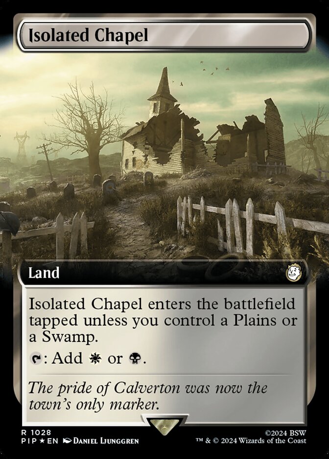 Isolated Chapel 1028 (Universes Beyond: Fallout)  - Foil | Good Games Adelaide SA
