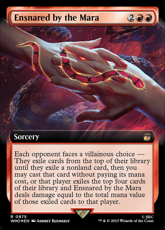 Ensnared by the Mara 975 (Universes Beyond: Doctor Who)  - Foil | Good Games Adelaide SA