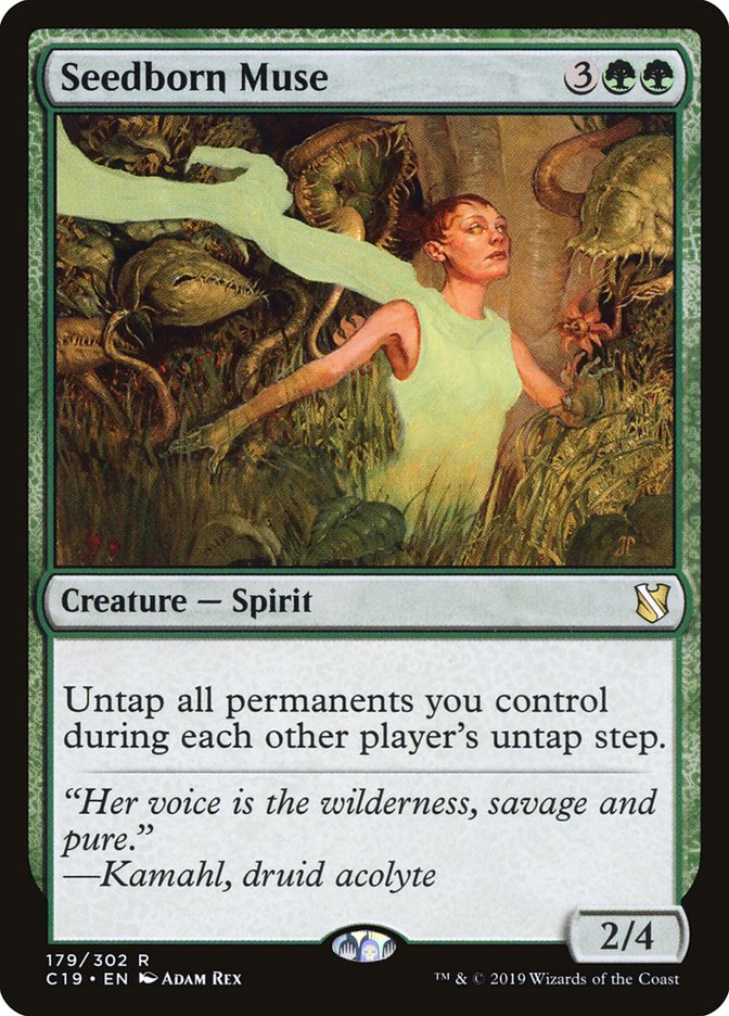 Seedborn Muse 179 (Commander 2019)  | Good Games Adelaide SA