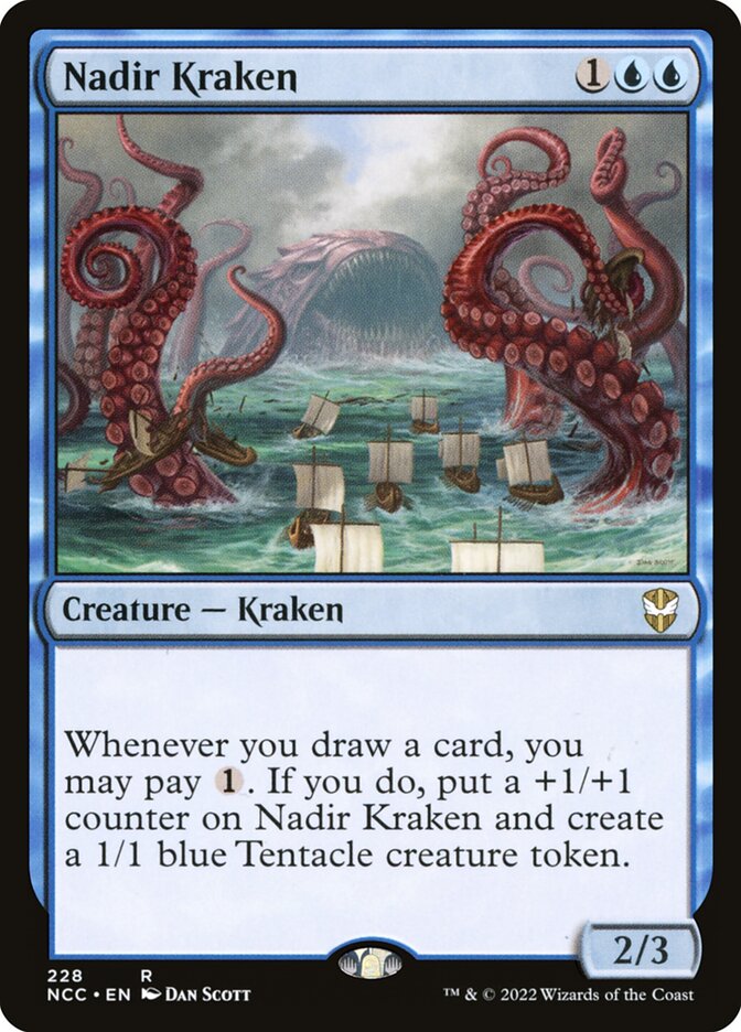 Nadir Kraken 228 (Commander: Streets of New Capenna)  | Good Games Adelaide SA