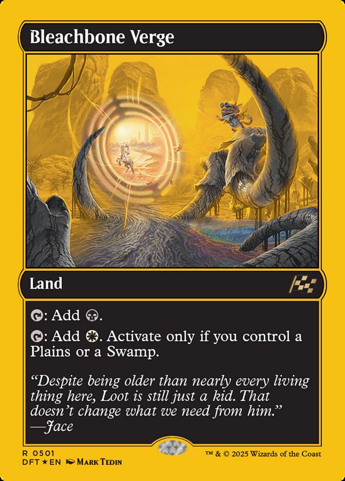 Bleachbone Verge 501 (Aetherdrift)  - Foil | Good Games Adelaide SA