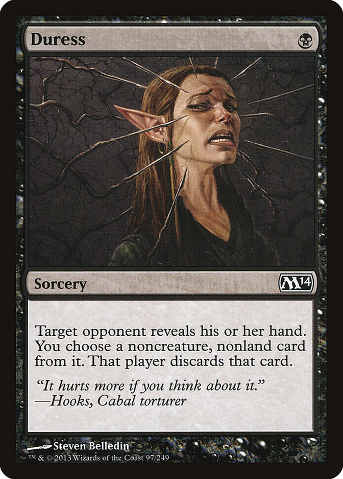 Duress 97 (Magic 2014 (M14))  - Foil | Good Games Adelaide SA