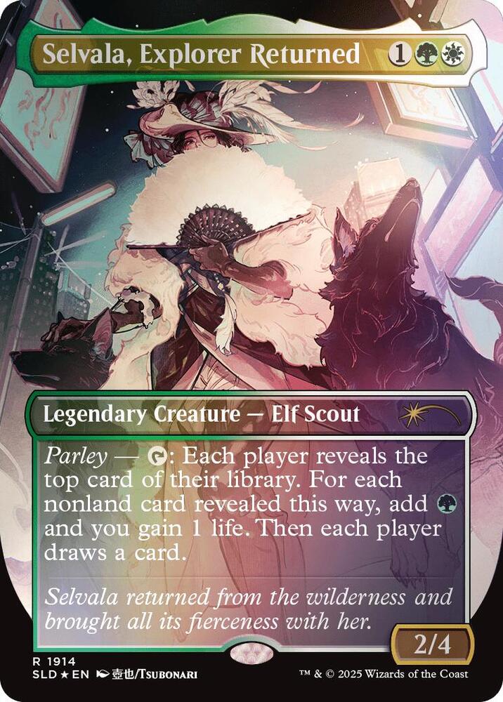 Selvala Explorer Returned Rainbow Foil 1914 (Secret Lair Drop Series)  - Foil | Good Games Adelaide SA