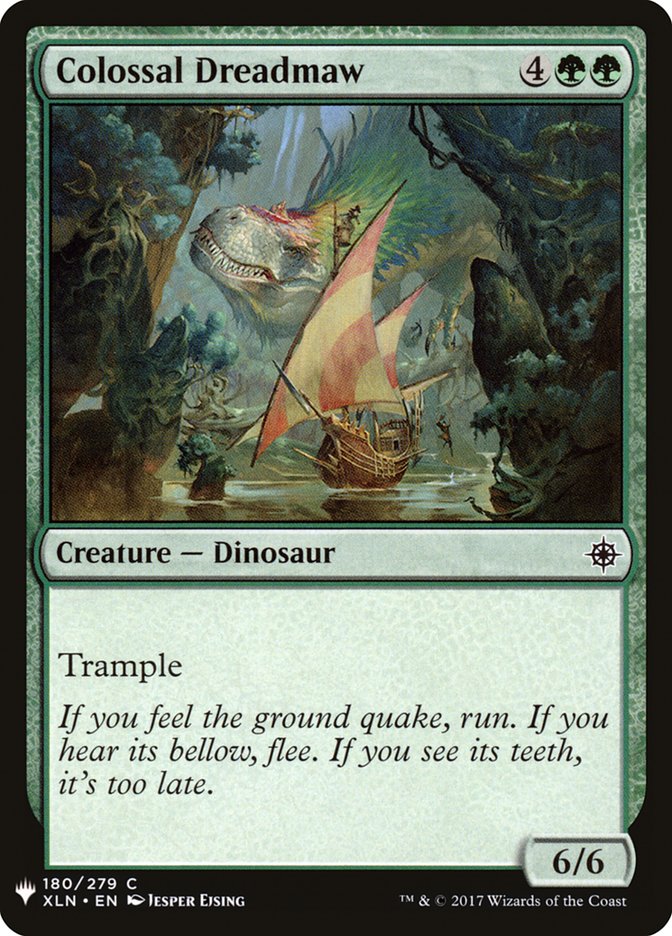 Colossal Dreadmaw 180 (The List Reprints)  | Good Games Adelaide SA