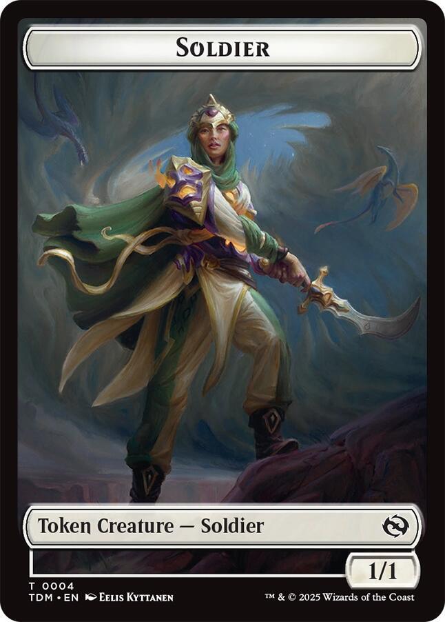 Soldier // Soldier 4 // 5 (Tarkir: Dragonstorm)  | Good Games Adelaide SA