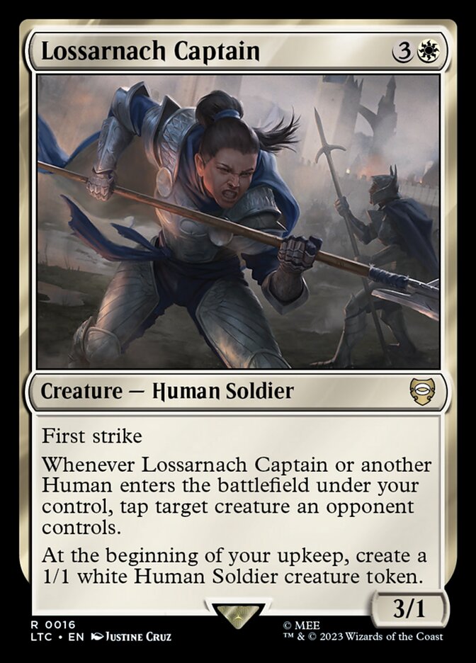 Lossarnach Captain 16 (Commander: The Lord of the Rings: Tales of Middle-earth)  | Good Games Adelaide SA