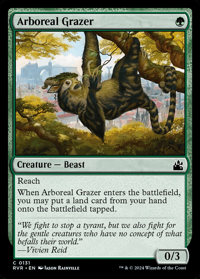 Arboreal Grazer 131 (Ravnica Remastered)  - Foil | Good Games Adelaide SA
