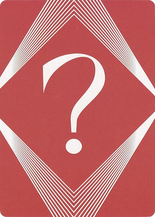 Question Mark Insert Card  (Secret Lair Countdown Kit)  | Good Games Adelaide SA