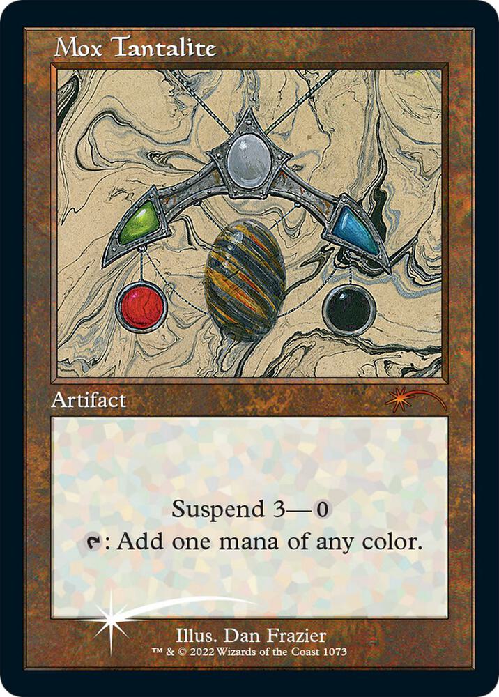 Mox Tantalite Retro Frame Foil Etched 1073 (Secret Lair Drop Series)  - Foil | Good Games Adelaide SA