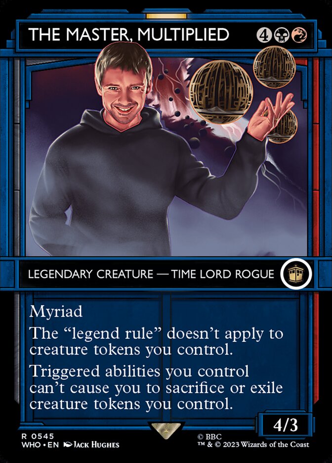 The Master, Multiplied 545 (Universes Beyond: Doctor Who)  - Foil | Good Games Adelaide SA