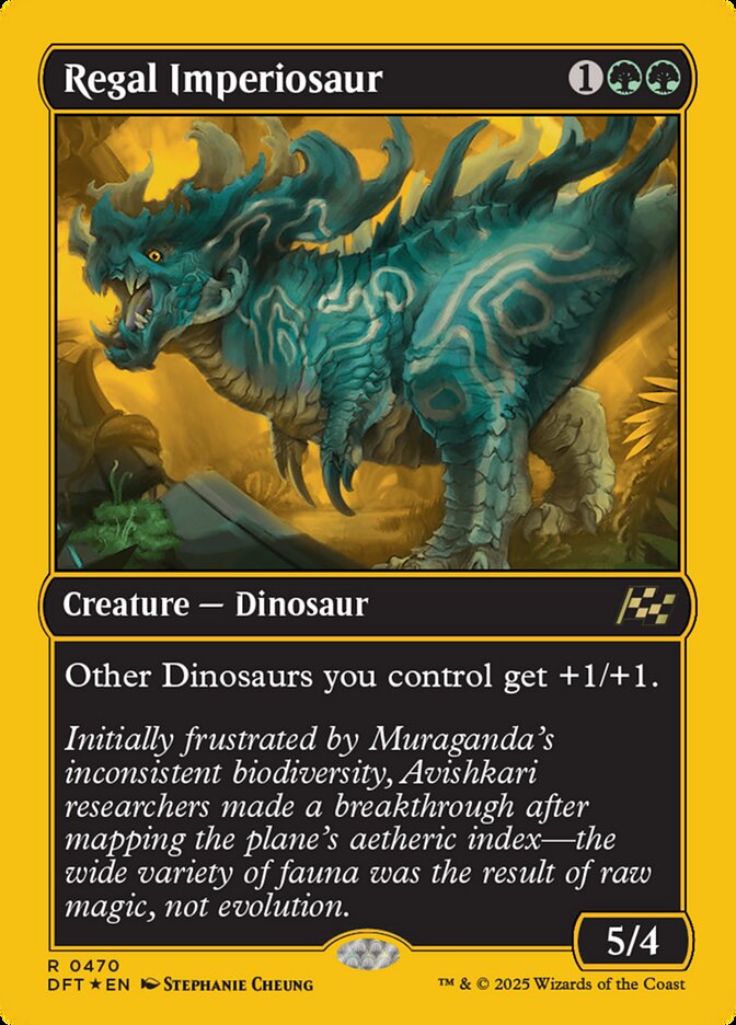 Regal Imperiosaur 470 (Aetherdrift)  - Foil | Good Games Adelaide SA