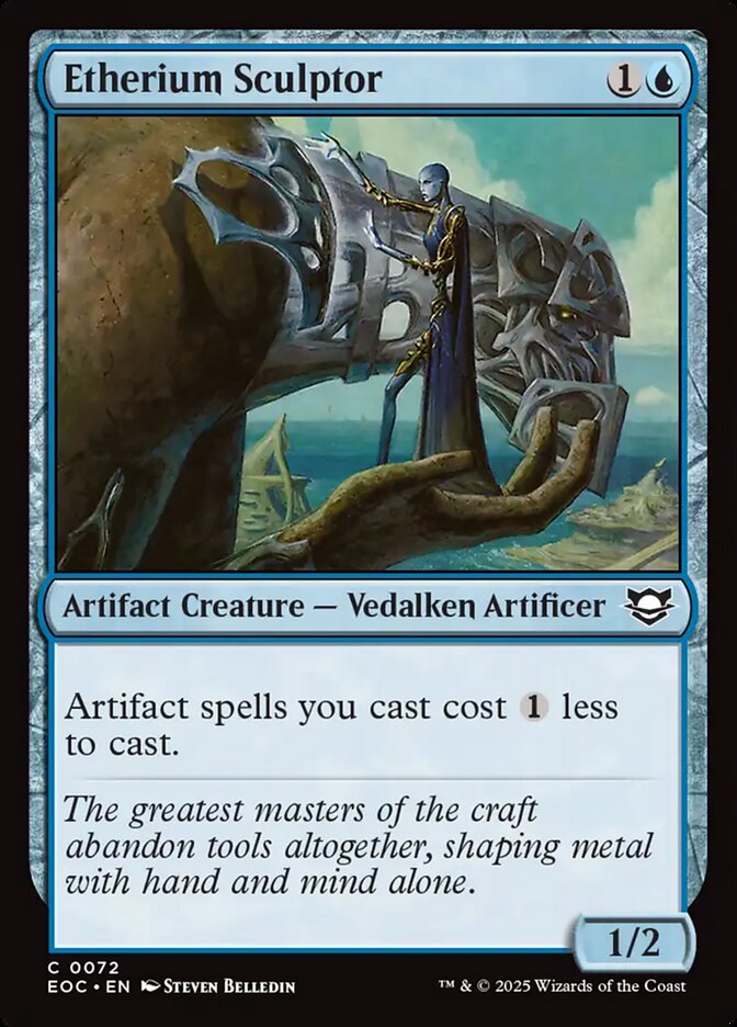 Etherium Sculptor 72 (Commander: Edge of Eternities)  | Good Games Adelaide SA