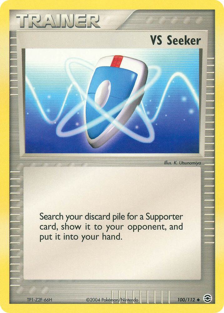 VS Seeker 100/112 (FireRed & LeafGreen)  - Reverse Holofoil | Good Games Adelaide SA