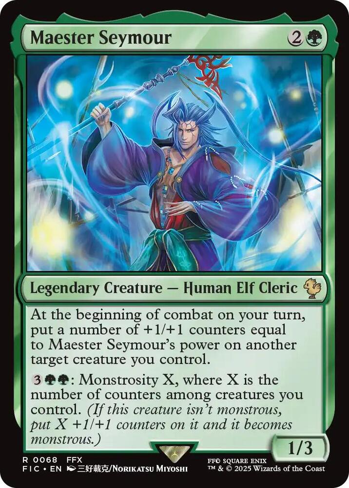 Maester Seymour 68 (Commander: FINAL FANTASY)  - Foil | Good Games Adelaide SA