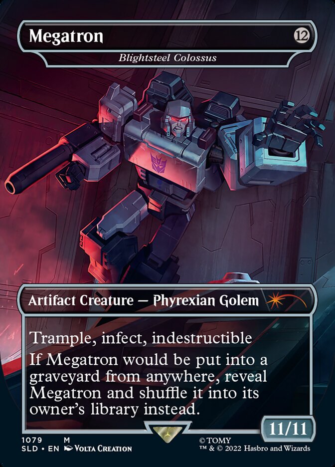 Megatron Blightsteel Colossus 1079 (Secret Lair Drop Series)  - Foil | Good Games Adelaide SA