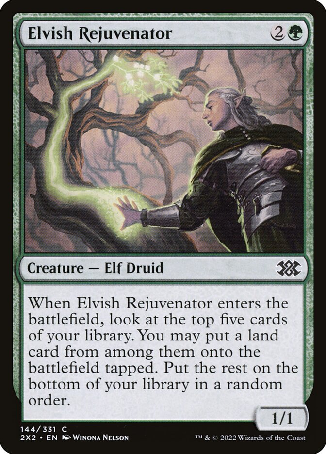 Elvish Rejuvenator 144 (Double Masters 2022)  | Good Games Adelaide SA