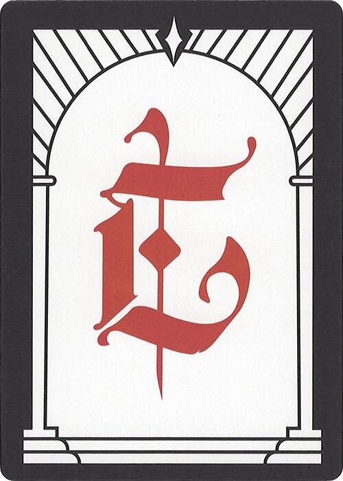 Letter Card E  (Secret Lair Countdown Kit)  | Good Games Adelaide SA
