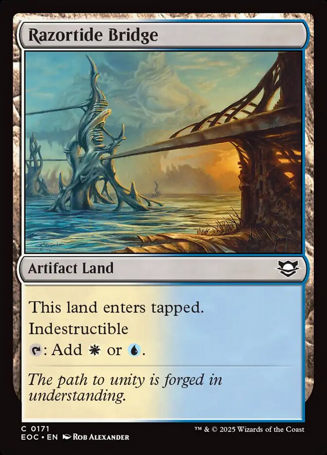 Razortide Bridge 171 (Commander: Edge of Eternities)  | Good Games Adelaide SA
