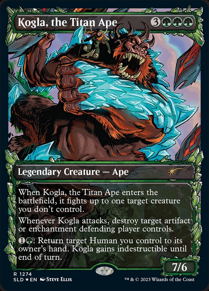 Kogla, the Titan Ape 1274 (Secret Lair Drop Series)  - Foil | Good Games Adelaide SA