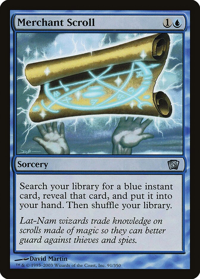 Merchant Scroll 91 (8th Edition)  - Foil | Good Games Adelaide SA