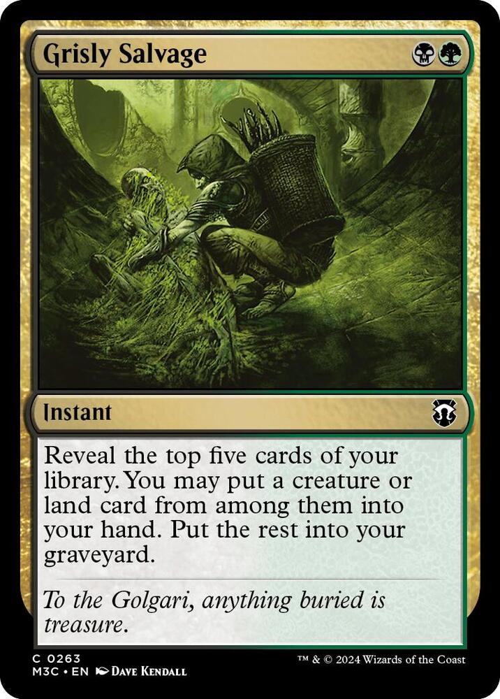 Grisly Salvage 263/411 (Commander: Modern Horizons 3)  - Ripple Foil | Good Games Adelaide SA