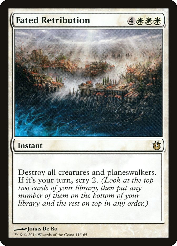Fated Retribution 11 (Born of the Gods)  - Foil | Good Games Adelaide SA