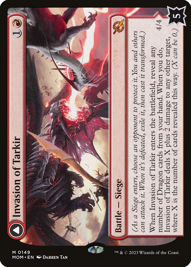 Invasion of Tarkir // Defiant Thundermaw 149 (March of the Machine)  - Foil | Good Games Adelaide SA