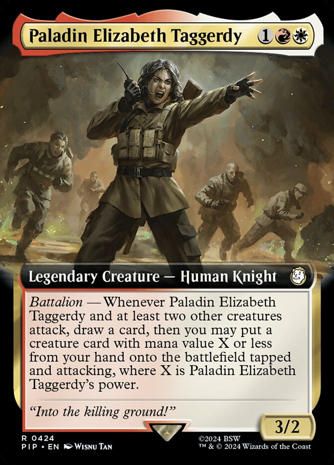 Paladin Elizabeth Taggerdy 424 (Universes Beyond: Fallout)  | Good Games Adelaide SA
