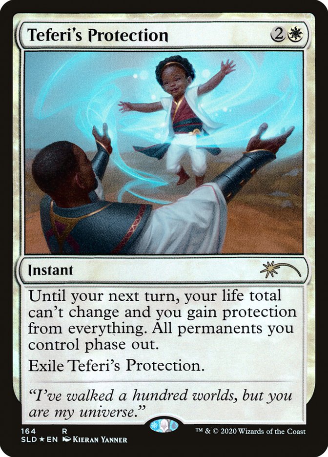 Teferi's Protection 164 (Secret Lair Drop Series)  - Foil | Good Games Adelaide SA