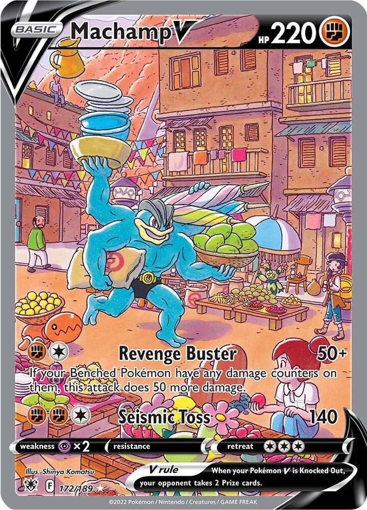 Machamp V Alternate Full Art 172/189 (SWSH10: Astral Radiance)  - Holofoil | Good Games Adelaide SA