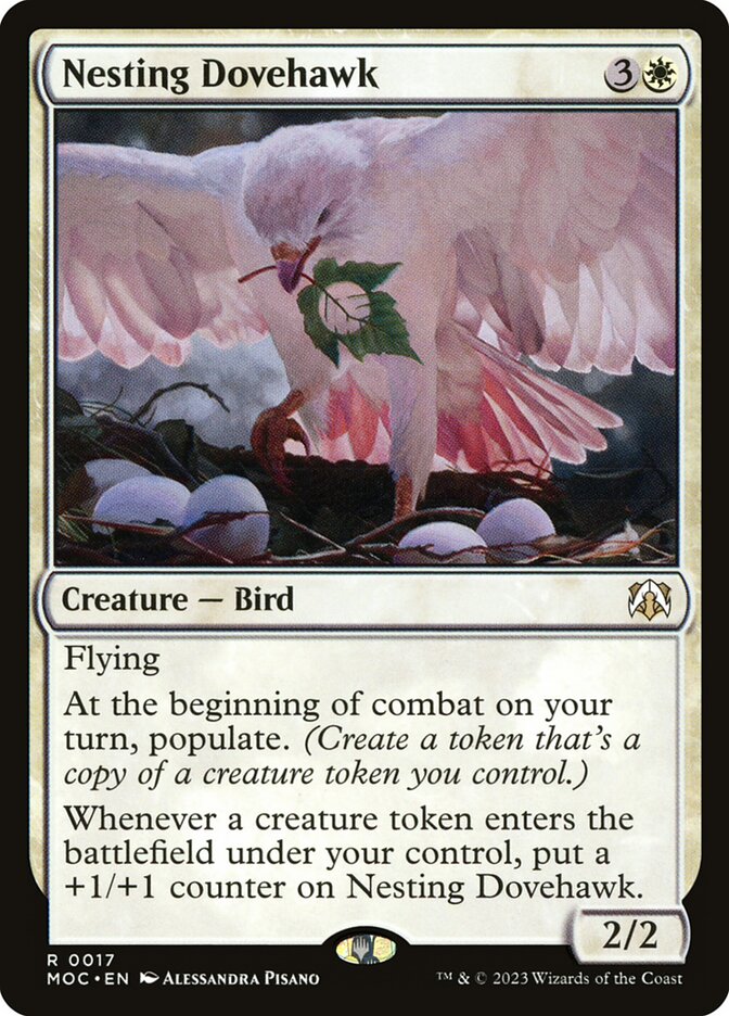 Nesting Dovehawk 17 (Commander: March of the Machine)  | Good Games Adelaide SA