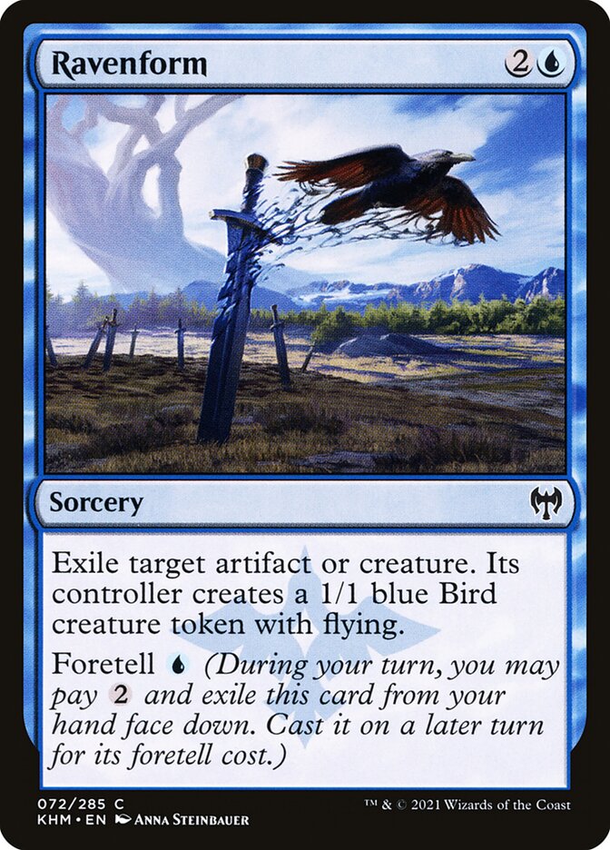 Ravenform 72 (Kaldheim)  - Foil | Good Games Adelaide SA