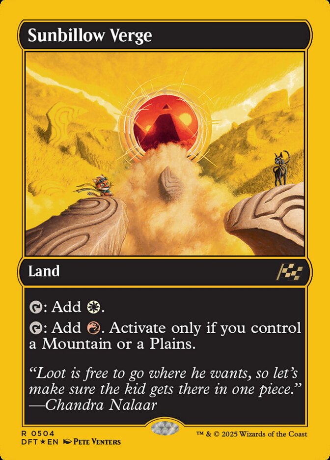 Sunbillow Verge 504 (Aetherdrift)  - Foil | Good Games Adelaide SA