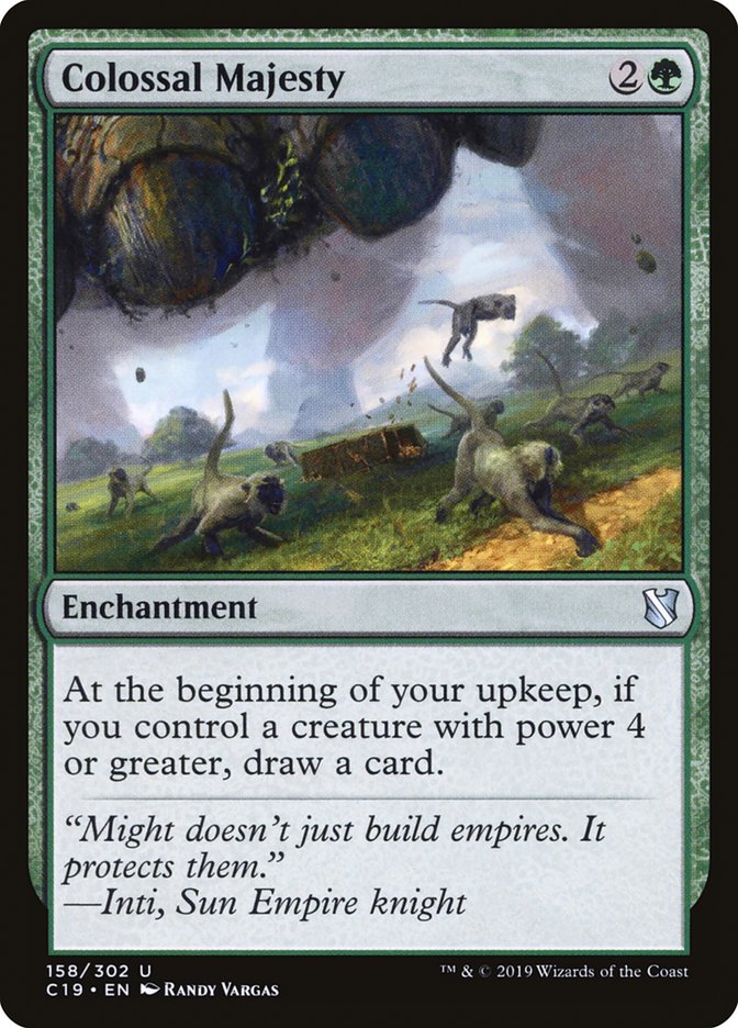 Colossal Majesty 158 (Commander 2019)  | Good Games Adelaide SA