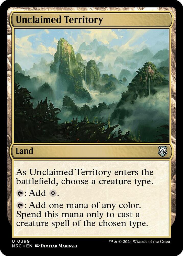 Unclaimed Territory 399/411 (Commander: Modern Horizons 3)  - Ripple Foil | Good Games Adelaide SA
