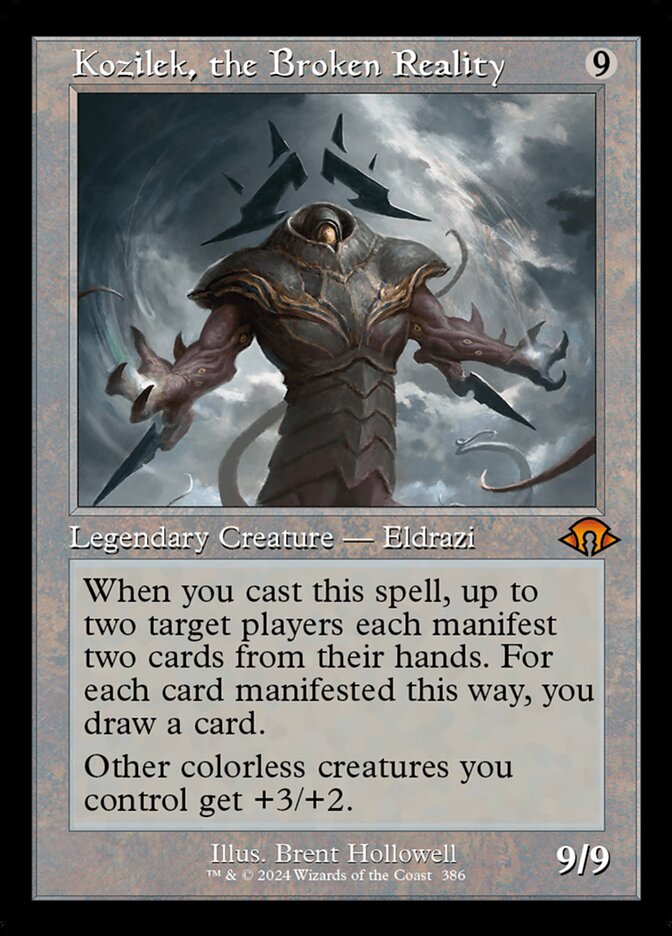 Kozilek, the Broken Reality 386/319 (Modern Horizons 3)  - Retro Foil | Good Games Adelaide SA