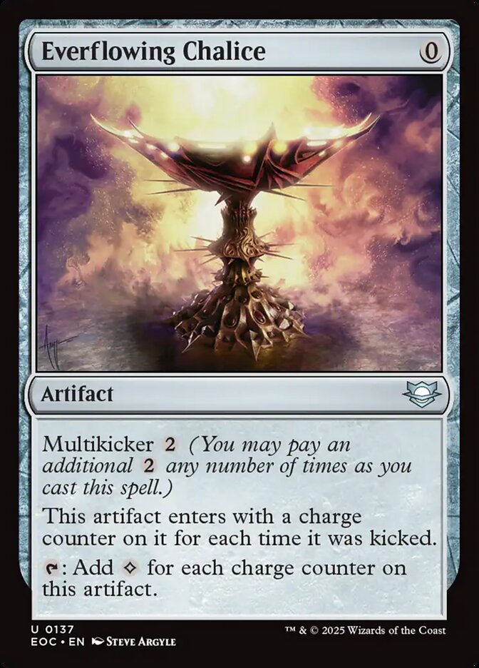 Everflowing Chalice 137 (Commander: Edge of Eternities)  | Good Games Adelaide SA