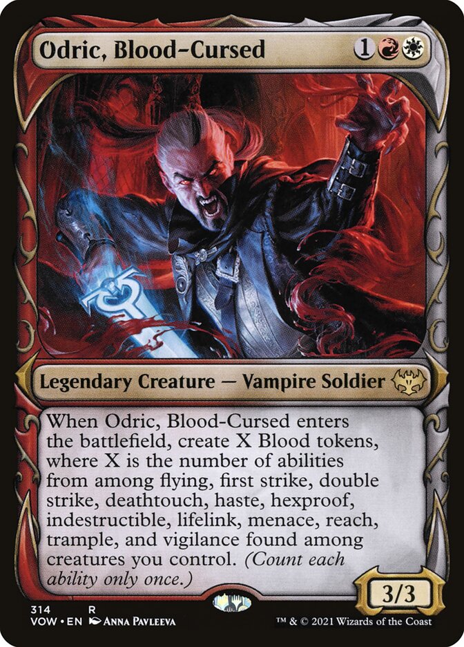 Odric, Blood-Cursed 314 (Innistrad: Crimson Vow)  | Good Games Adelaide SA