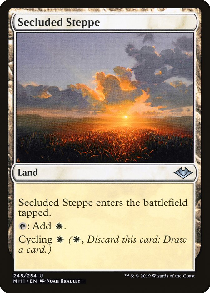 Secluded Steppe 245 (Modern Horizons)  - Foil | Good Games Adelaide SA