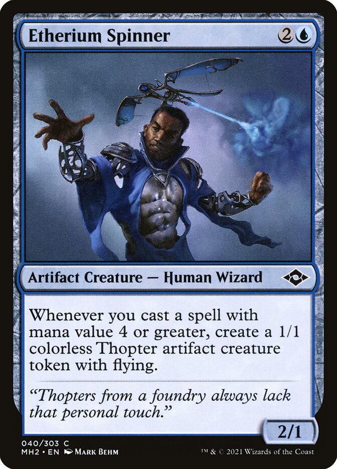 Etherium Spinner 40 (Modern Horizons 2)  - Foil | Good Games Adelaide SA